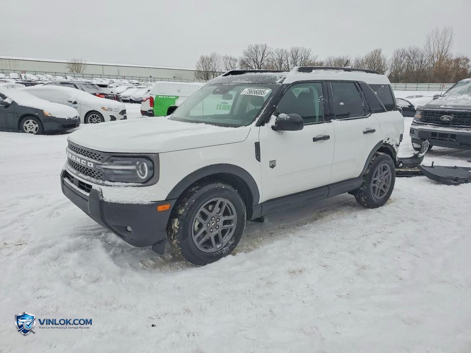 2025 FORD BRONCO SPORT BIG BEND – Lot 75656085 auction photo