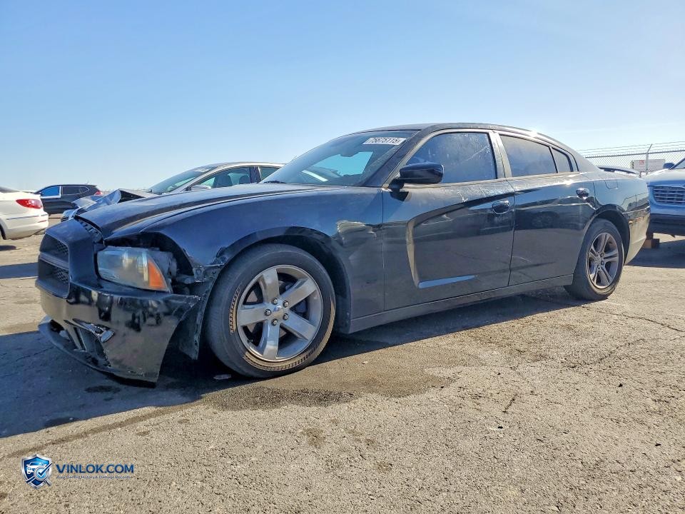2012 DODGE CHARGER SXT – Lot 75675115 auction photo