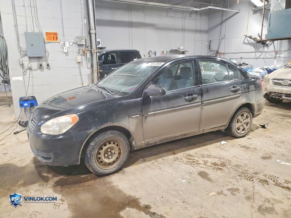 2008 HYUNDAI ACCENT GLS – Lot 75812885 auction photo