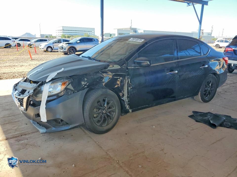 2018 NISSAN SENTRA S – Lot 75910075 auction photo