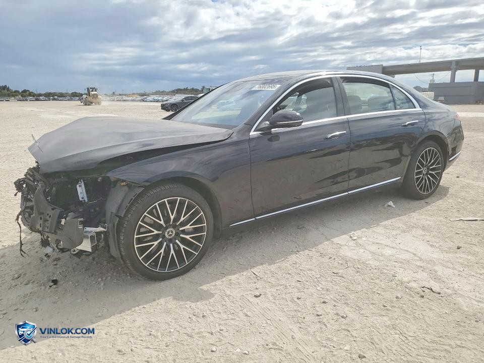 2025 MERCEDES-BENZ S 580 4MATIC – Lot 76002695 auction photo