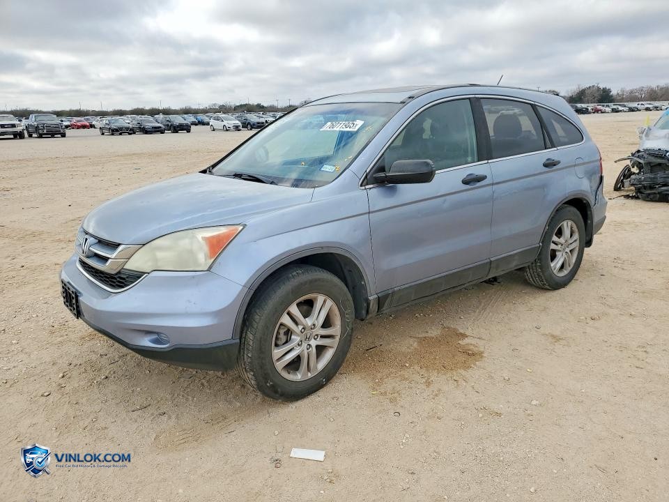 2010 HONDA CR-V EX – Lot 76011935 auction photo