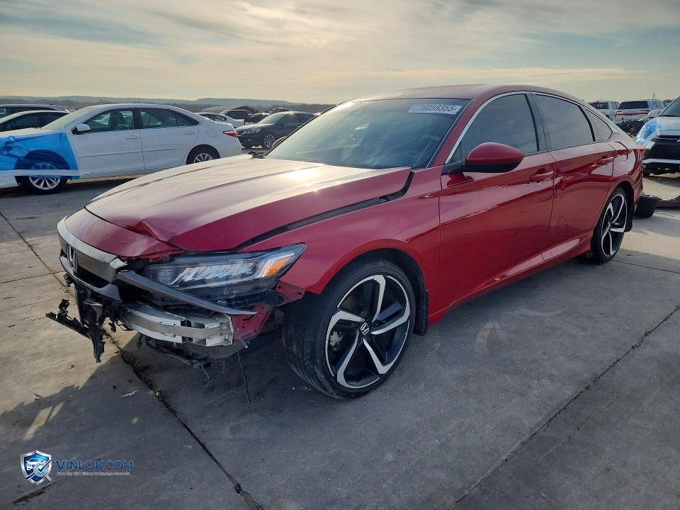 2019 HONDA ACCORD SPORT – Lot 76059355 auction photo