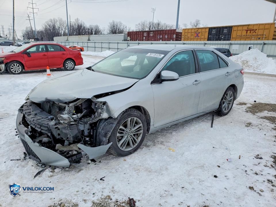 2015 TOYOTA CAMRY – Lot 76115125 auction photo