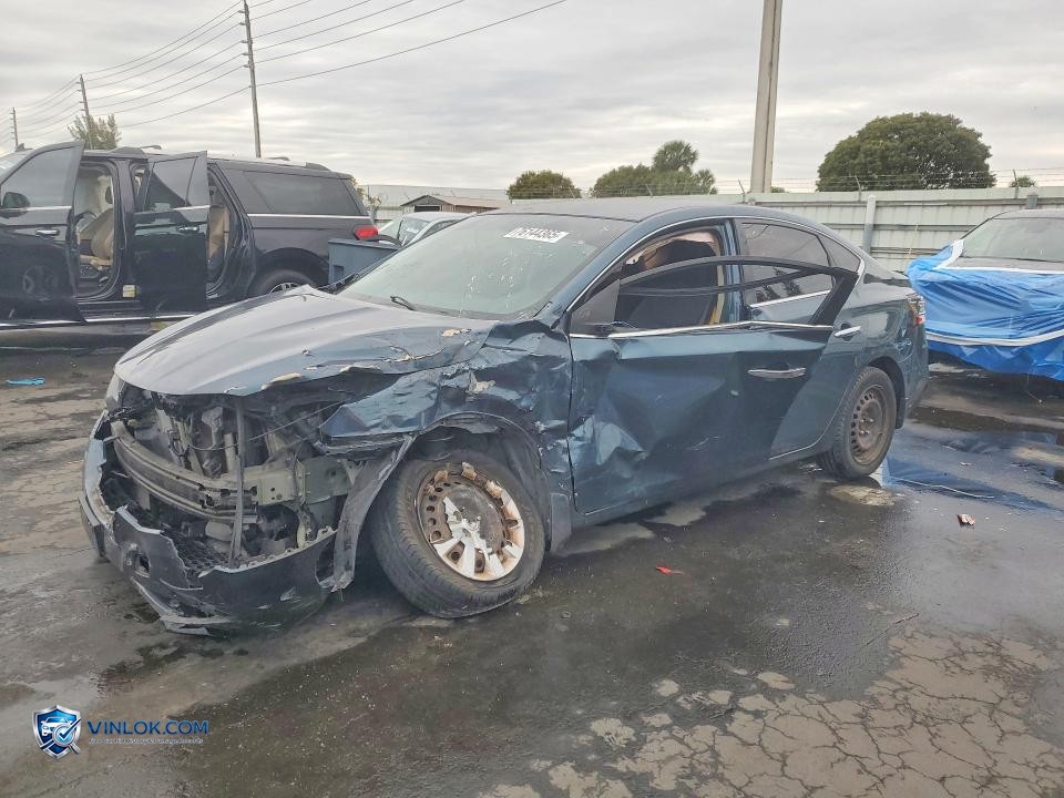 2016 NISSAN SENTRA S – Lot 76144365 auction photo