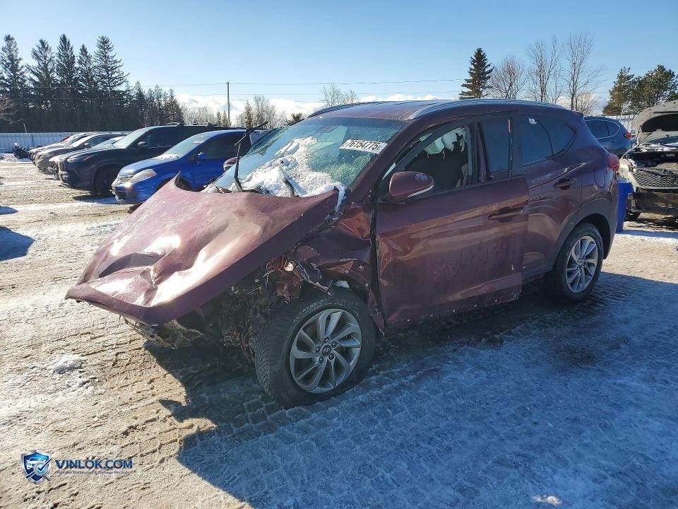 2017 HYUNDAI TUCSON LIMITED – Lot 76154775 auction photo