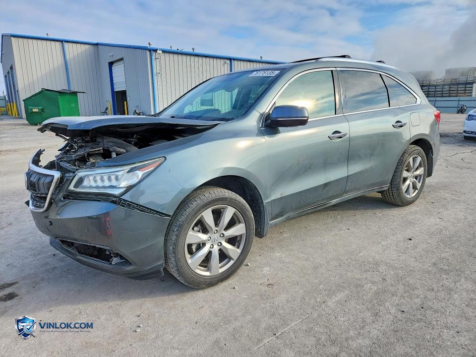 2014 ACURA MDX ADVANCE – Lot 76176135 auction photo