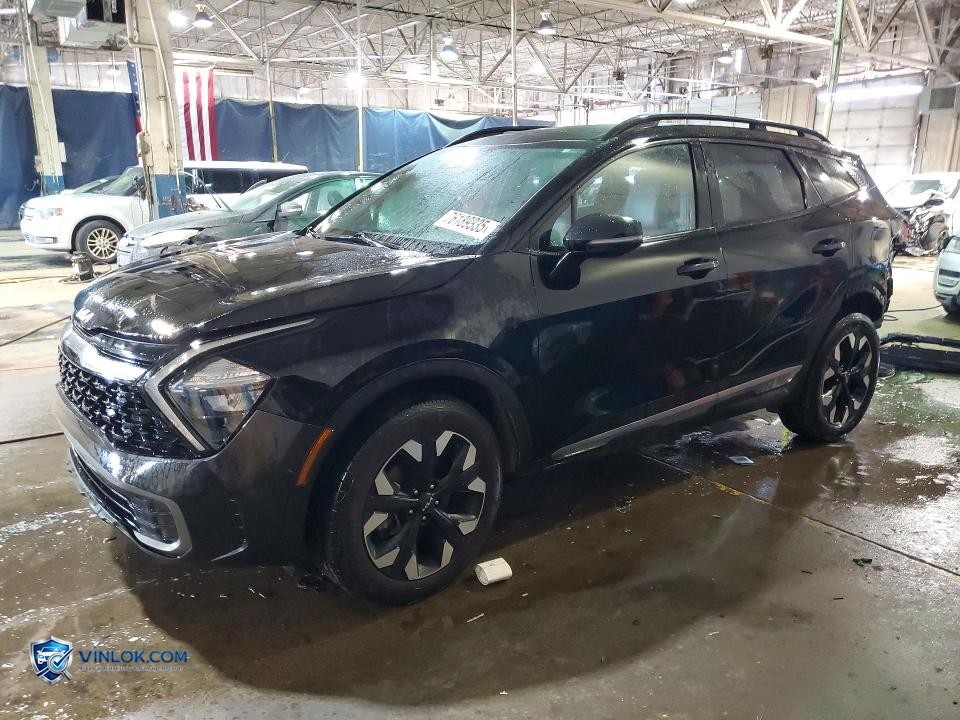 2023 KIA SPORTAGE X-LINE – Lot 76189835 auction photo
