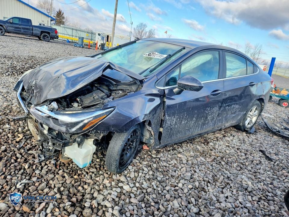 2016 CHEVROLET CRUZE LT – Lot 76202735 auction photo