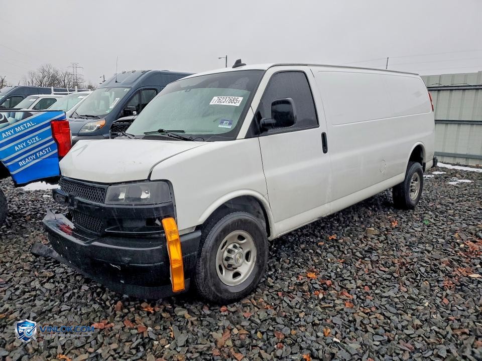 2022 CHEVROLET EXPRESS G3500 UTILITY / SERVICE VAN – Lot 76237685 auction photo