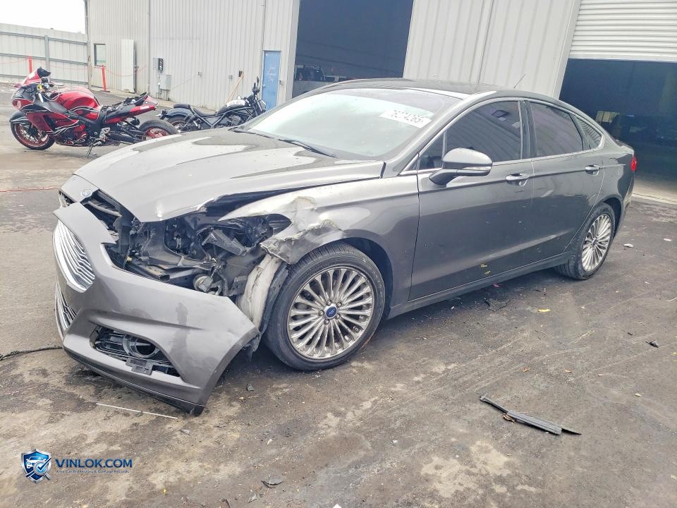 2015 FORD FUSION TITANIUM – Lot 76274265 auction photo