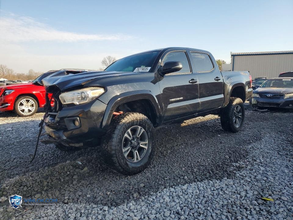 2017 TOYOTA TACOMA TRD SPORT – Lot 76279835 auction photo