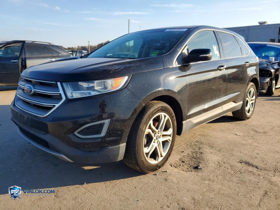 2016 FORD EDGE TITANIUM – Lot 76287635 auction photo