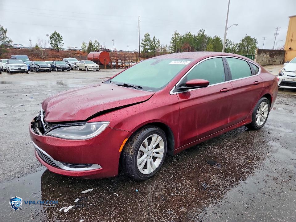 2015 CHRYSLER 200 – Lot 76303705 auction photo