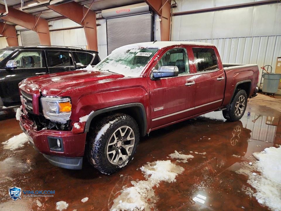 2015 GMC SIERRA K1500 SLT – Lot 76317445 auction photo