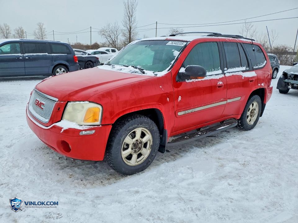 2002 GMC ENVOY – Lot 76340335 auction photo