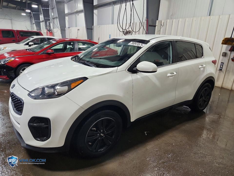 2018 KIA SPORTAGE LX – Lot 76341575 auction photo