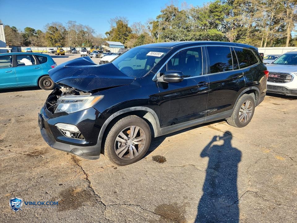2018 HONDA PILOT EXL – Lot 76349395 auction photo