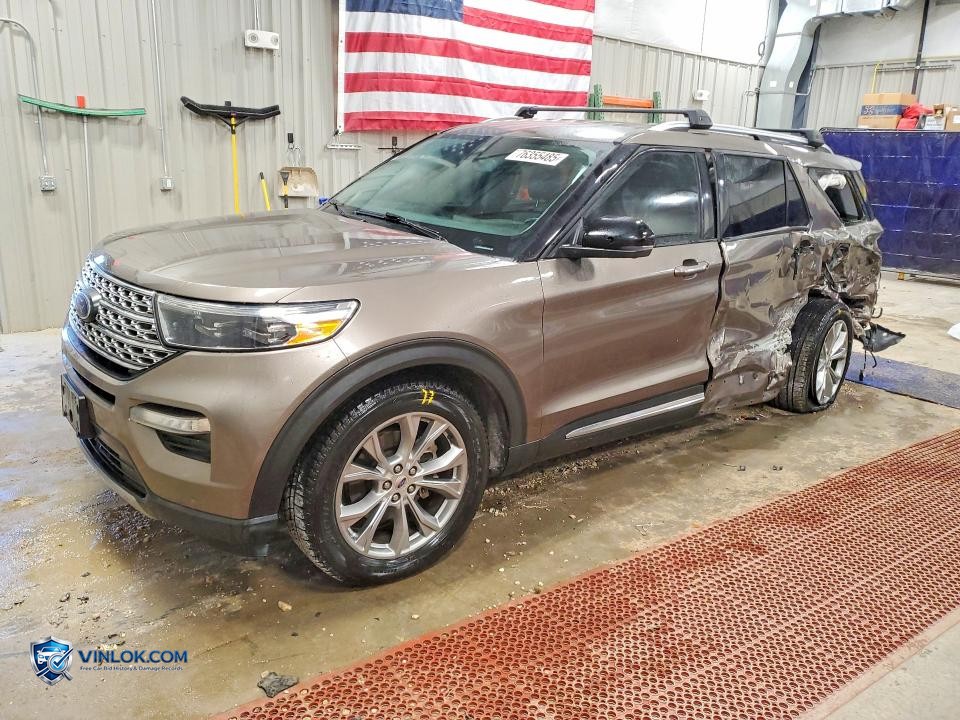 2021 FORD EXPLORER LIMITED – Lot 76355485 auction photo
