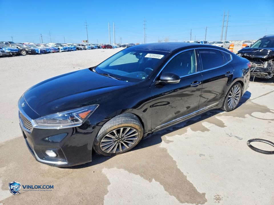 2019 KIA CADENZA PREMIUM – Lot 76359385 auction photo