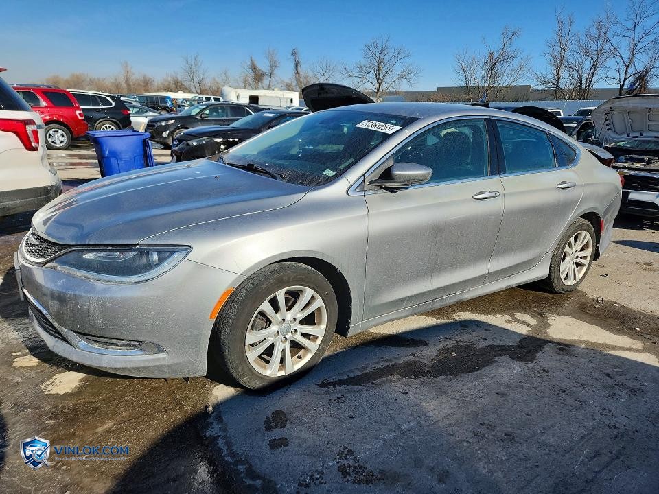 2016 CHRYSLER 200 LIMITED – Lot 76368255 auction photo