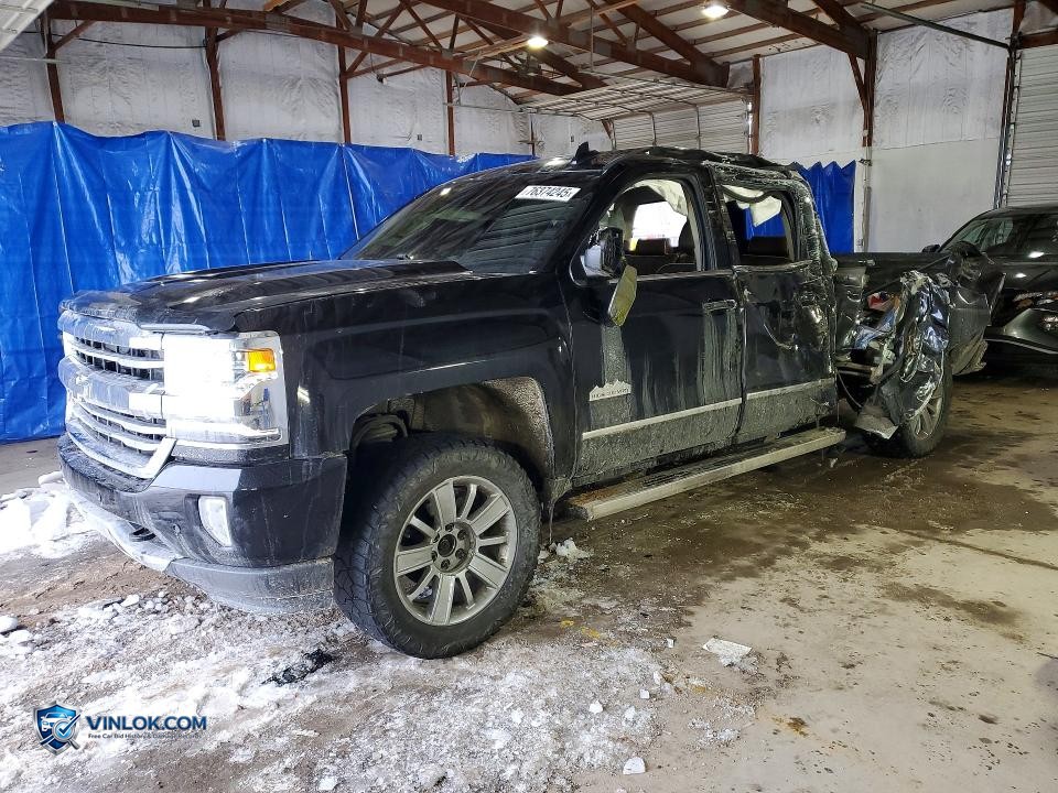 2017 CHEVROLET SILVERADO K1500 HIGH COUNTRY – Lot 76374245 auction photo