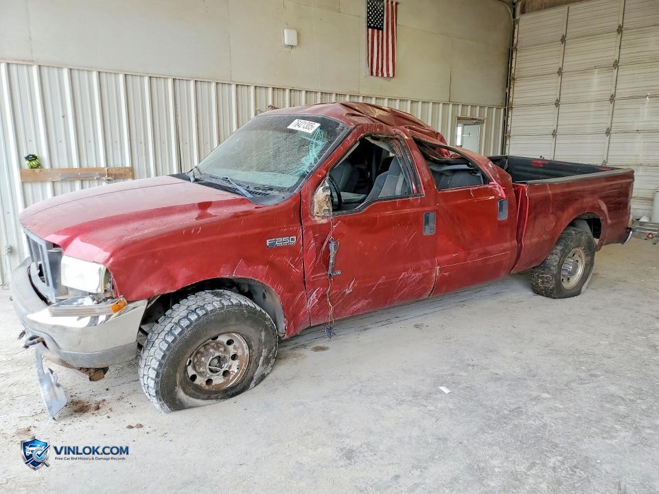 2002 FORD F250 SUPER DUTY – Lot 76421305 auction photo