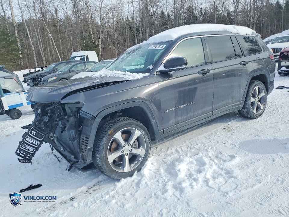 2023 JEEP GRAND CHEROKEE L LIMITED – Lot 76427915 auction photo