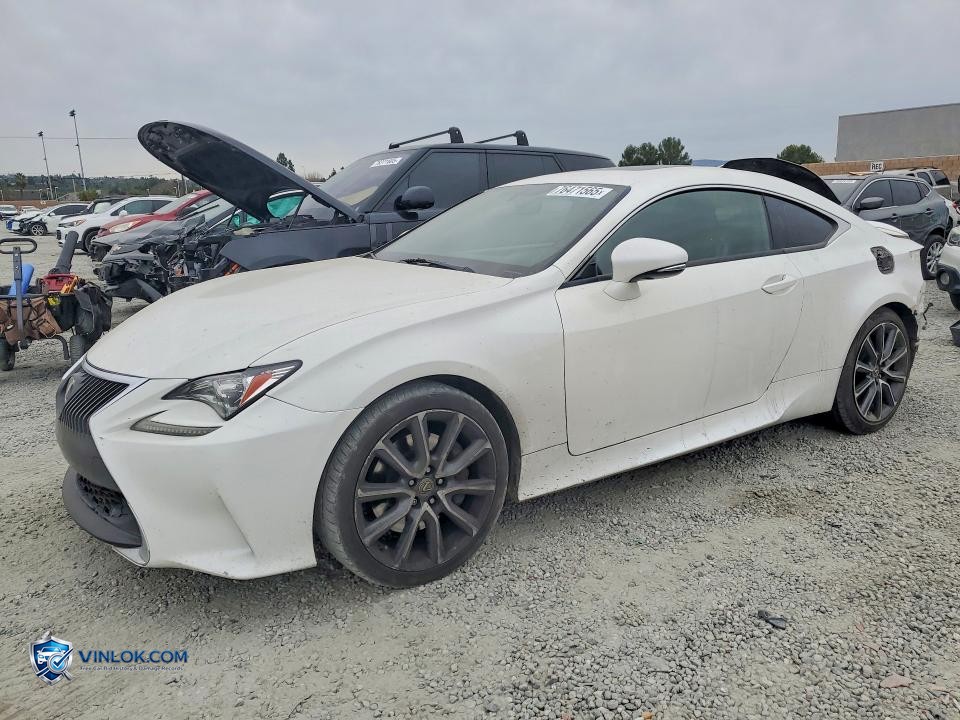 2017 LEXUS RC 200T – Lot 76471565 auction photo