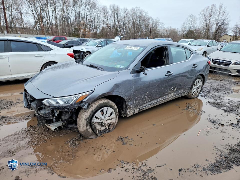 2023 NISSAN SENTRA S – Lot 76511775 auction photo