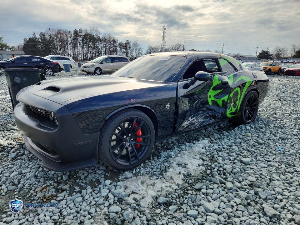 2023 DODGE CHALLENGER SRT HELLCAT – Lot 76512645 auction photo