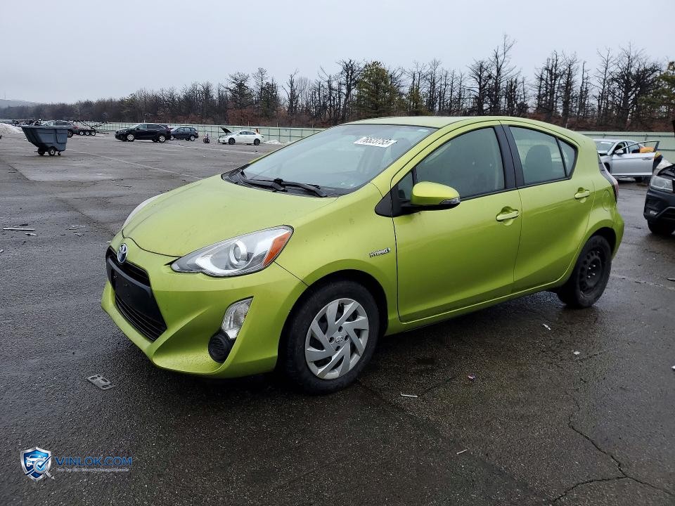 2015 TOYOTA PRIUS C – Lot 76523755 auction photo