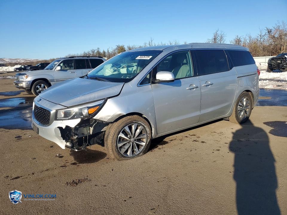 2016 KIA SEDONA EX – Lot 76526725 auction photo