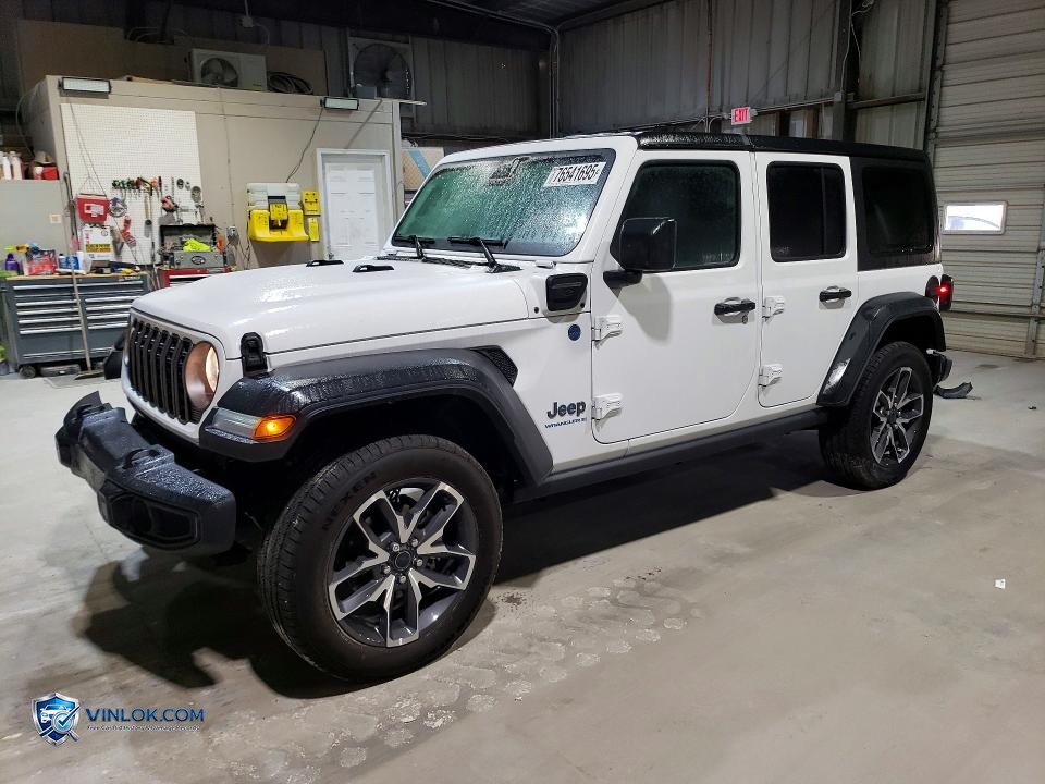 2025 JEEP WRANGLER SPORT 4XE – Lot 76541695 auction photo