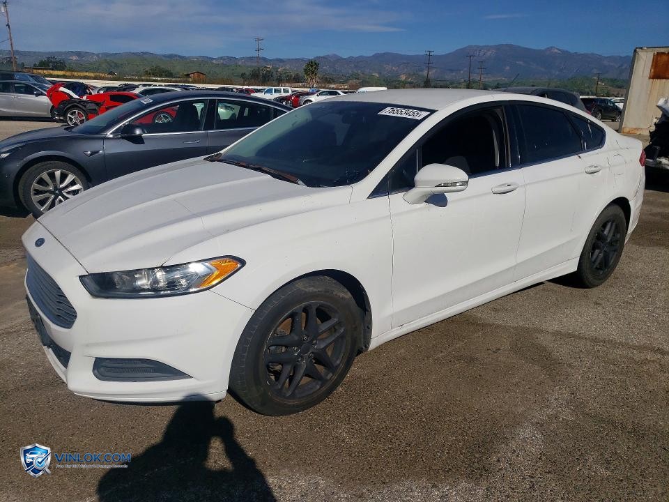 2016 FORD FUSION SE – Lot 76553455 auction photo