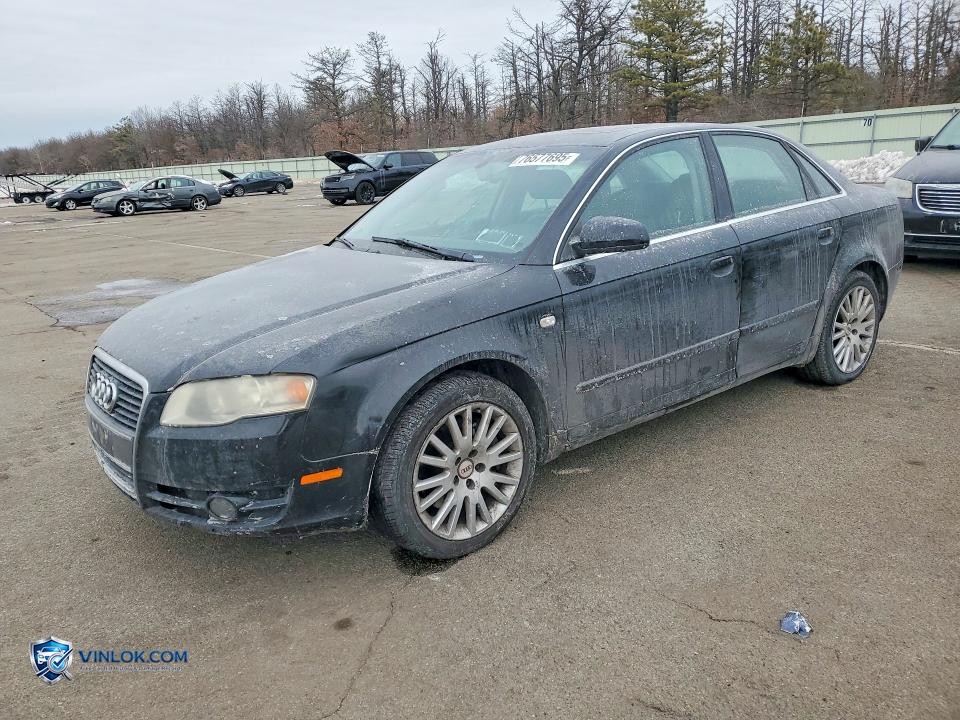 2006 AUDI A4 2.0T QUATTRO – Lot 76577695 auction photo