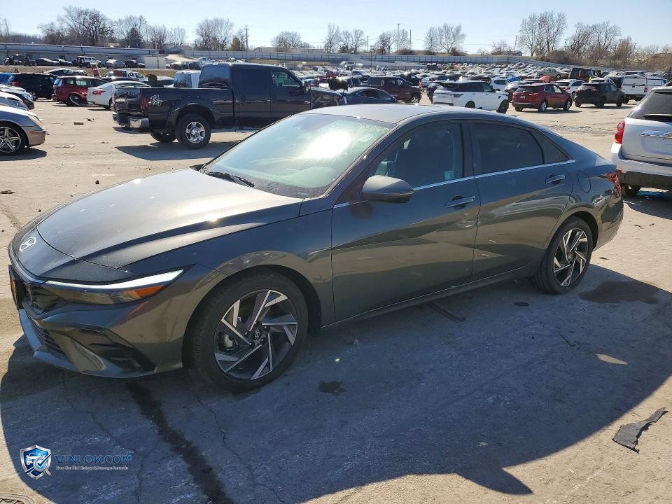 2025 HYUNDAI ELANTRA LIMITED – Lot 76595695 auction photo