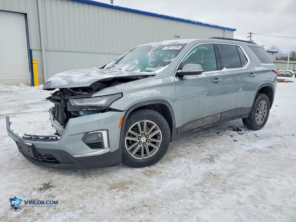 2023 CHEVROLET TRAVERSE LT – Lot 76617235 auction photo