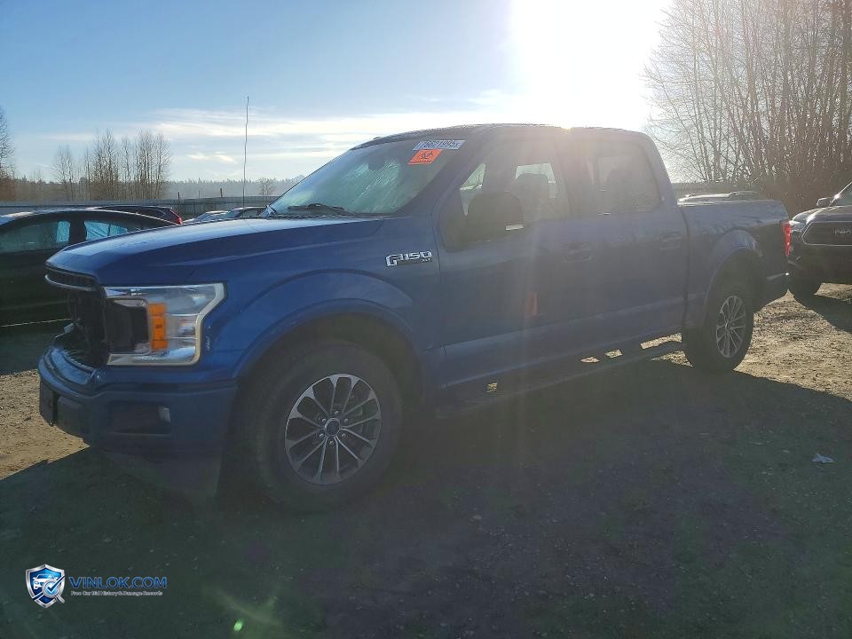 2018 FORD F150 SUPERCREW – Lot 76621995 auction photo