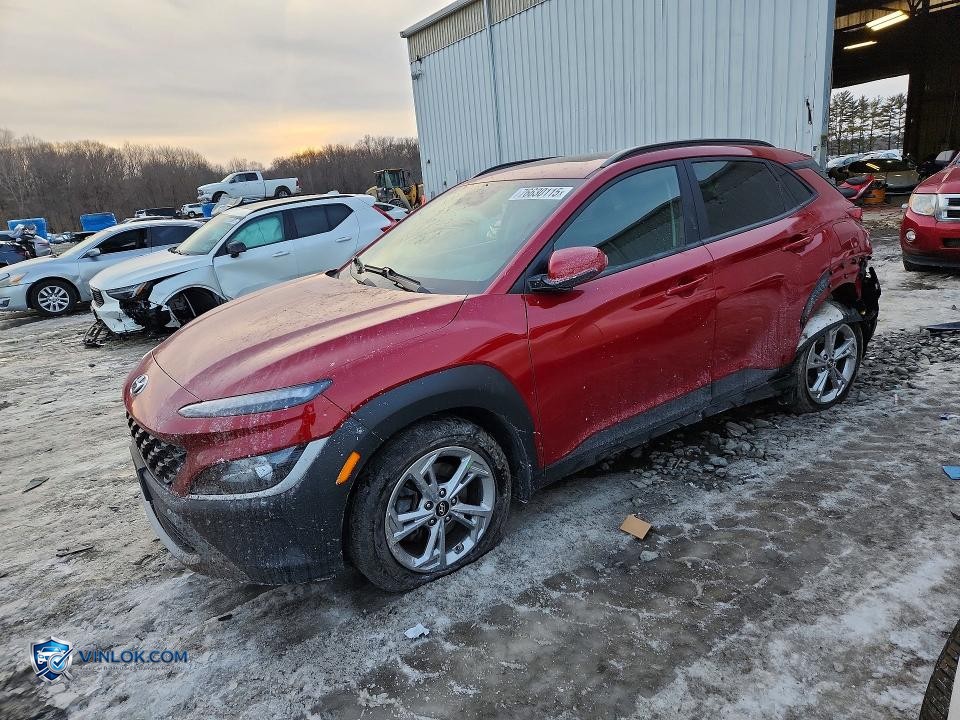 2022 HYUNDAI KONA SEL – Lot 76630115 auction photo