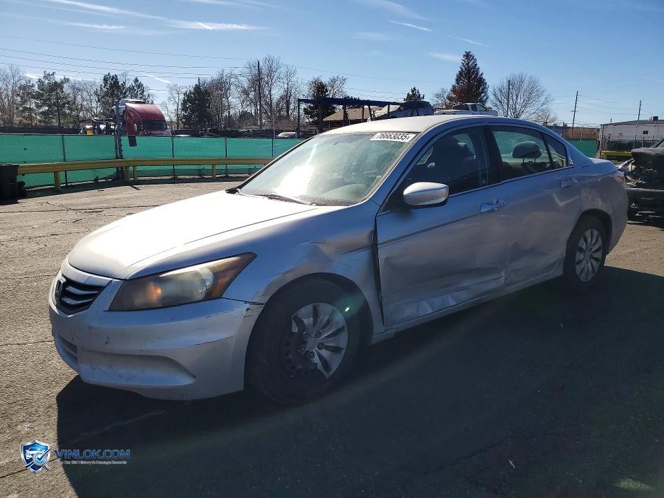2012 HONDA ACCORD LX – Lot 76663035 auction photo