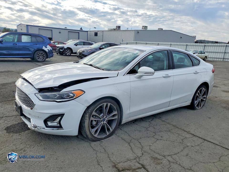 2020 FORD FUSION TITANIUM – Lot 76665585 auction photo