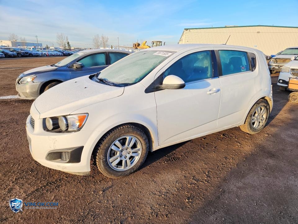 2016 CHEVROLET SONIC LT – Lot 76671505 auction photo