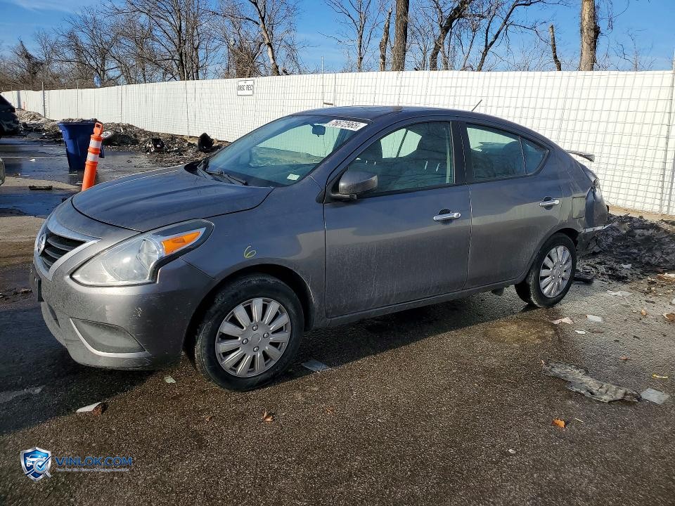 2019 NISSAN VERSA S – Lot 76672965 auction photo