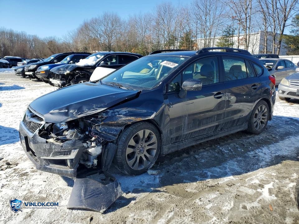 2016 SUBARU IMPREZA SPORT PREMIUM – Lot 76696785 auction photo