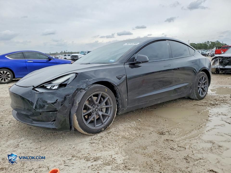 2022 TESLA MODEL 3 – Lot 76741295 auction photo