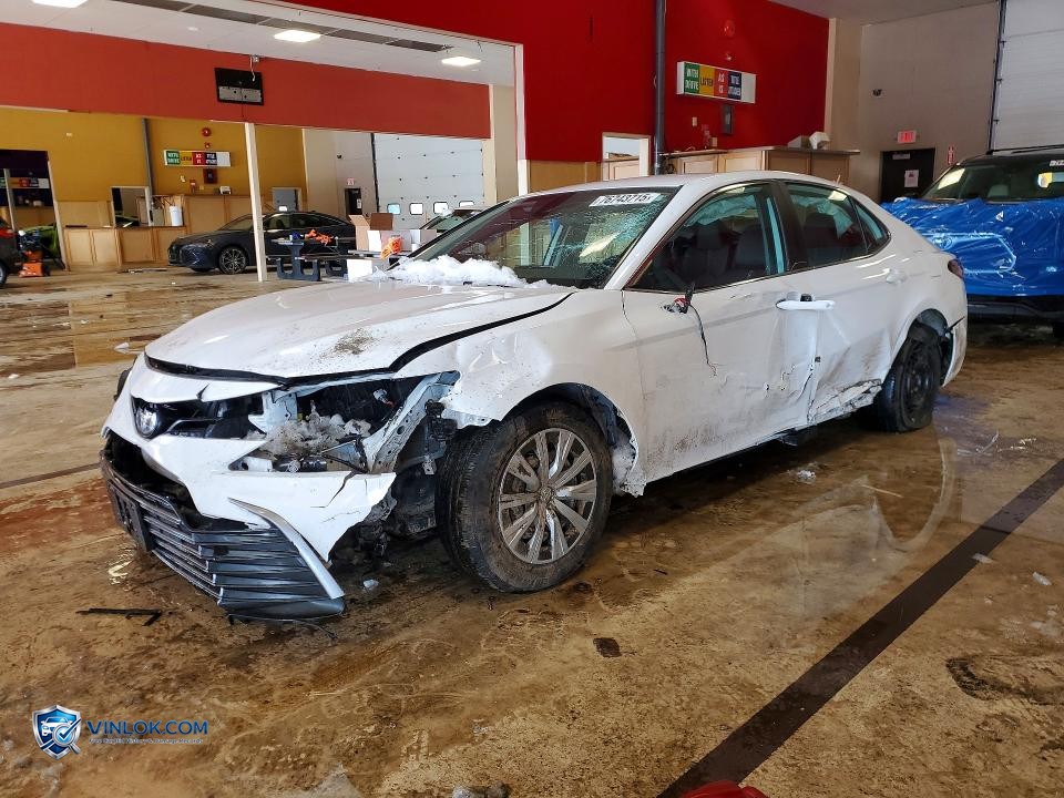 2022 TOYOTA CAMRY HYBRID LE – Lot 76743715 auction photo