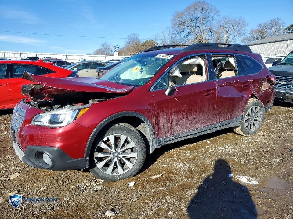 2016 SUBARU OUTBACK 2.5I LIMITED – Lot 76748955 auction photo