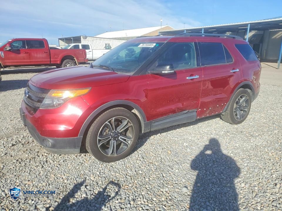 2014 FORD EXPLORER SPORT – Lot 76755005 auction photo