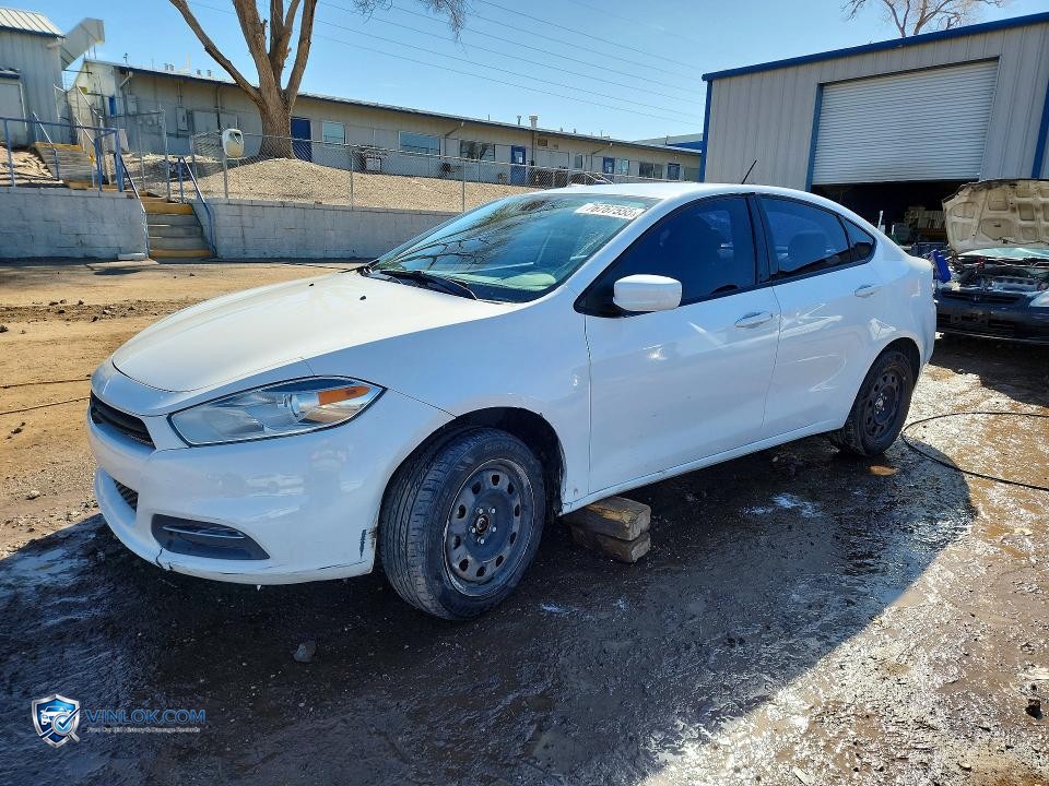 2016 DODGE DART SE – Lot 76767555 auction photo